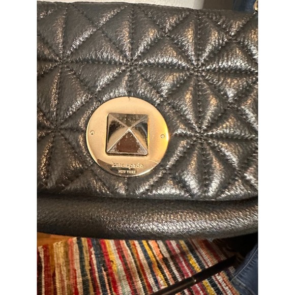 kate spade Handbags - Kate Spade Quilted Black Crossbody